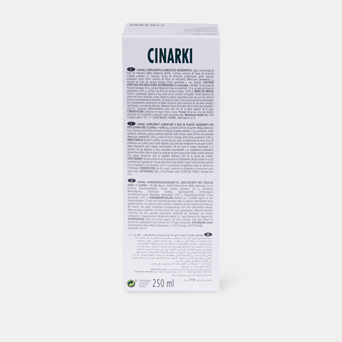 Cinarki Syrup