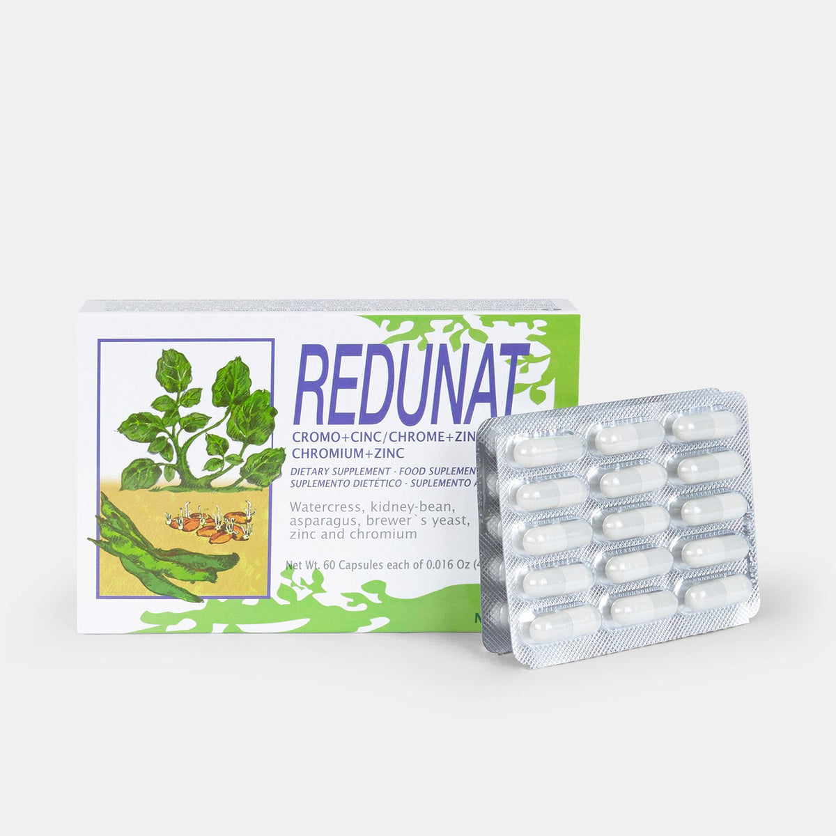 Redunat Chrome Zinc Caps